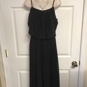 Bisou Bisou Black Sequin Dress